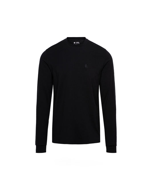 Behind The Pines Comfort Layer Merino Sweater 260 Black