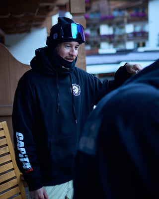 Behind The Pines Performance Merino Clava Black