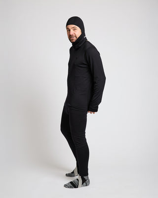 Behind The Pines Performance Merino Clava Black