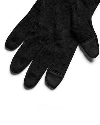 Behind The Pines Performance Merino Liner Gloves Black