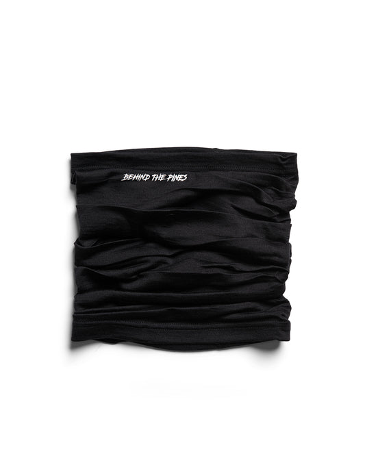 Behind The Pines Performance Merino Neckwarmer Black