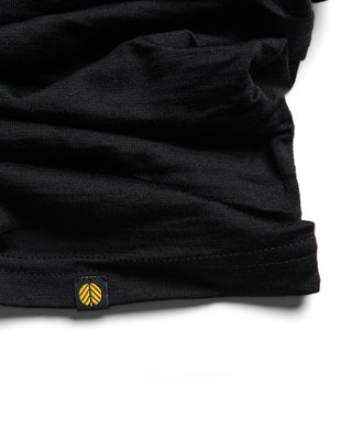 Behind The Pines Performance Merino Neckwarmer Black