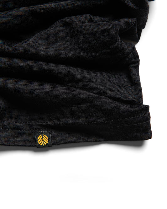 Behind The Pines Performance Merino Neckwarmer Black