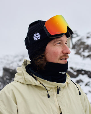 Behind The Pines Performance Merino Neckwarmer Black