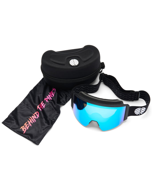 Behind The Pines Achlys Cylindrical Matte Black Glacier Blue