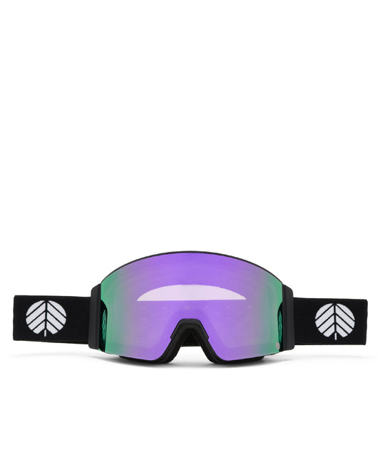 Behind The Pines Achlys Cylindrical Matte Black Lavender