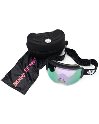 Behind The Pines Achlys Cylindrical Matte Black Lavender