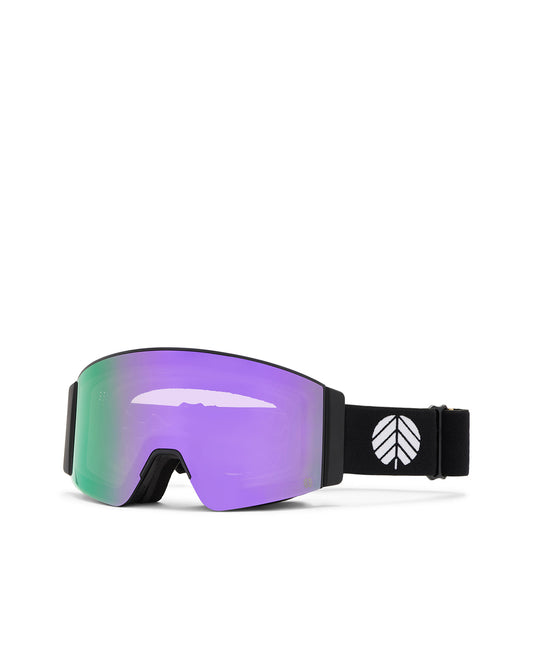 Behind The Pines Achlys Cylindrical Matte Black Lavender