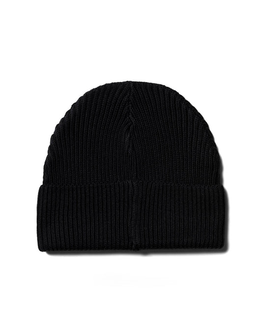Behind The Pines Fisherman Beanie Black