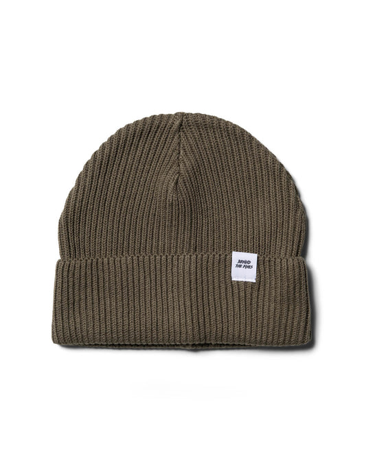 Behind The Pines Fisherman Beanie Moss