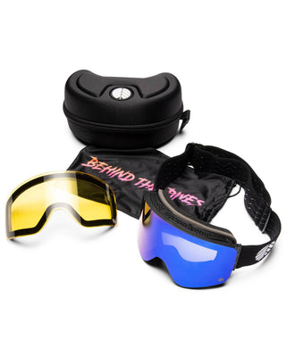 Behind The Pines Nimbus Matte Black White / Aurora Green