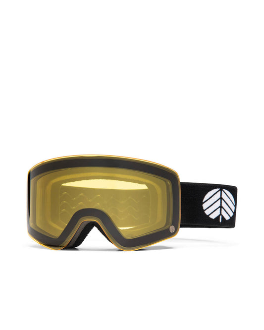 Behind The Pines Nimbus Matte Black White / Aurora Green