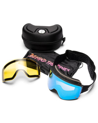 Behind The Pines Nimbus Matte Black White / Glacier Blue