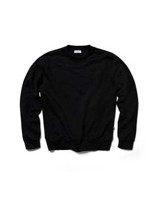 Behind The Pines Organic Heavy Crewneck Black