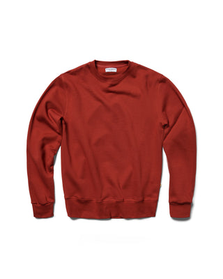 Behind The Pines Organic Heavy Crewneck Brick