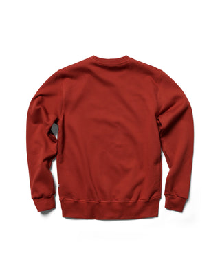 Behind The Pines Organic Heavy Crewneck Brick