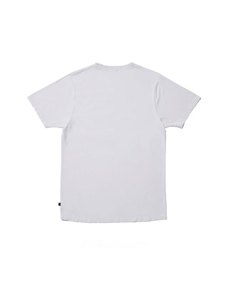 Behind The Pines Organic Tee 80's Logo Purple Haze