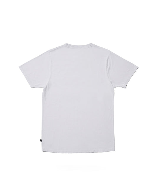 Behind The Pines Organic Tee 80's Logo Purple Haze