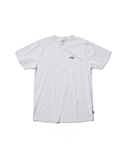 Behind The Pines Organic Tee 80's Logo Purple Haze