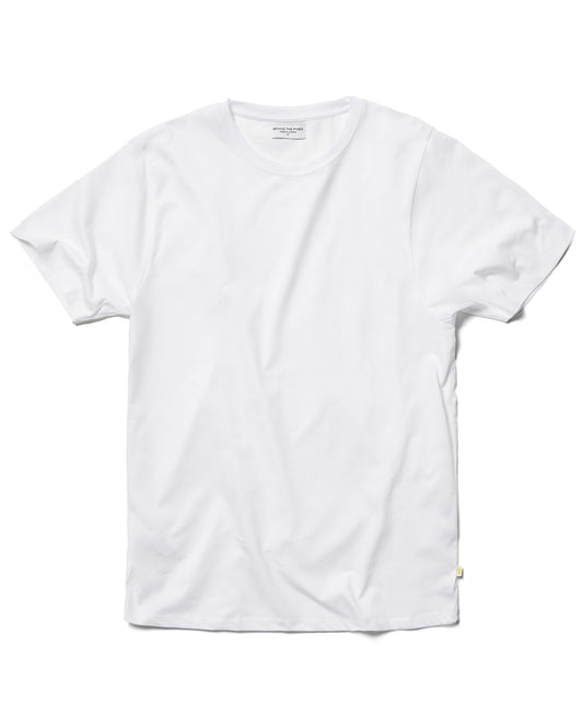 Behind The Pines Organic Tee White