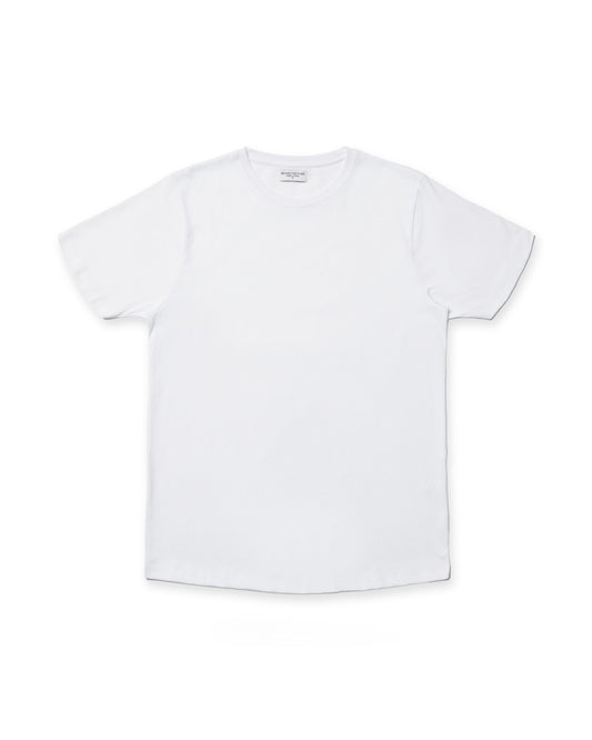 Behind The Pines Organic Tee White