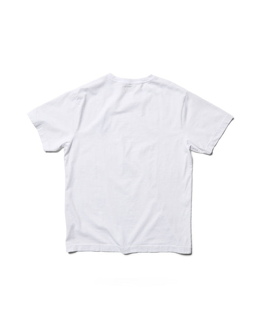 Behind The Pines x B.R.A.S.C.O Embroided Fish Club Tee White