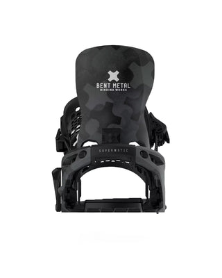 Bent Metal Lightning Supermatic Black Snowboard Bindings