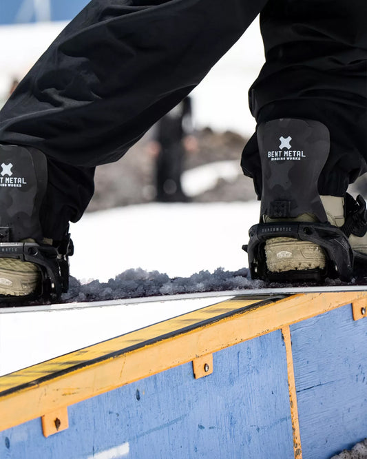 Bent Metal Lightning Supermatic Black Snowboard Bindings