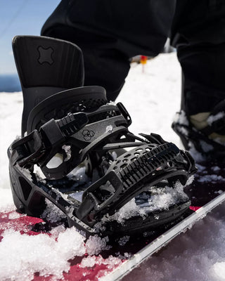 Bent Metal Lightning Supermatic Black Snowboard Bindings