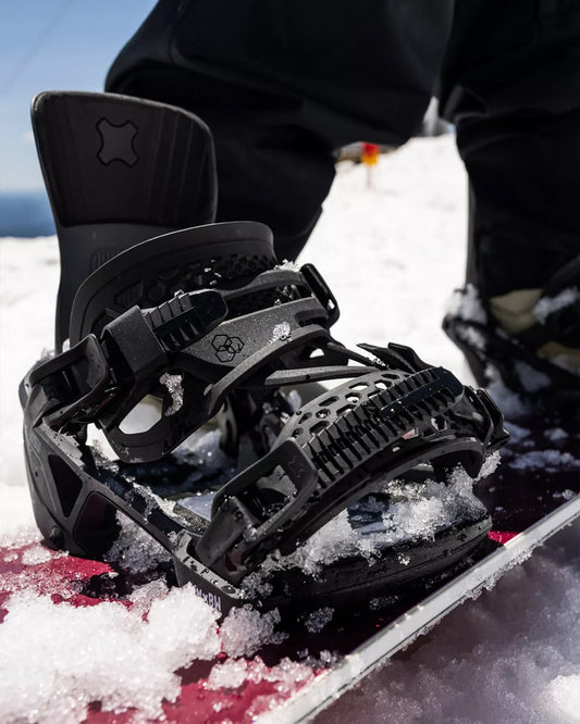 Bent Metal Lightning Supermatic Black Snowboard Bindings