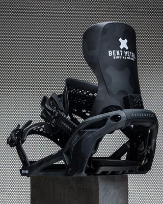 Bent Metal Lightning Supermatic Black Snowboard Bindings