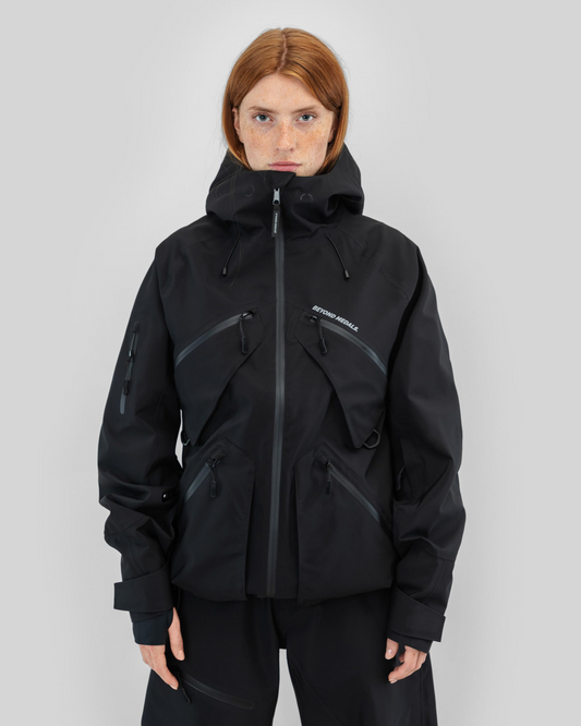 Beyond Medals X Jacket 3L Black Snowboard Jacket