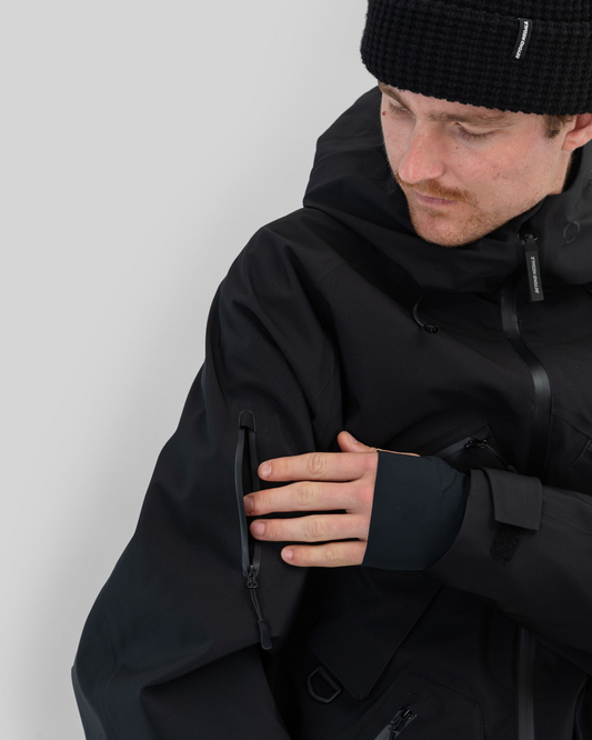 Beyond Medals X Jacket 3L Black Snowboard Jacket