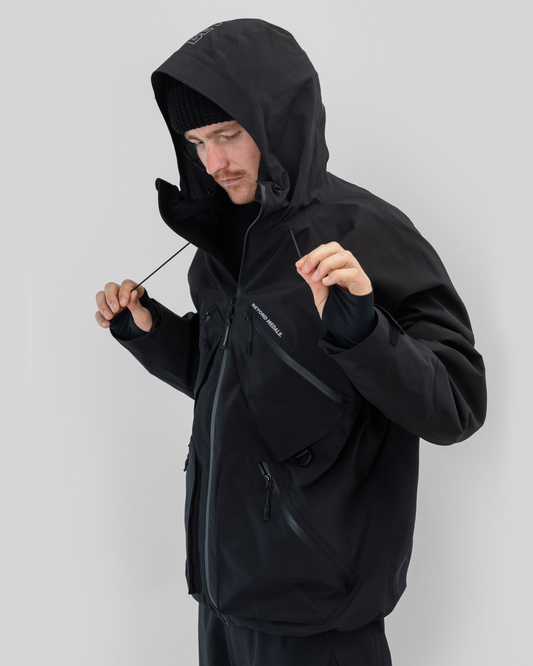 Beyond Medals X Jacket 3L Black Snowboard Jacket