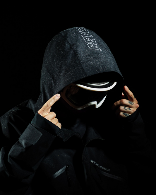 Beyond Medals X Jacket 3L Black Snowboard Jacket