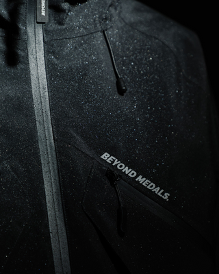Beyond Medals X Jacket 3L Black Snowboard Jacket