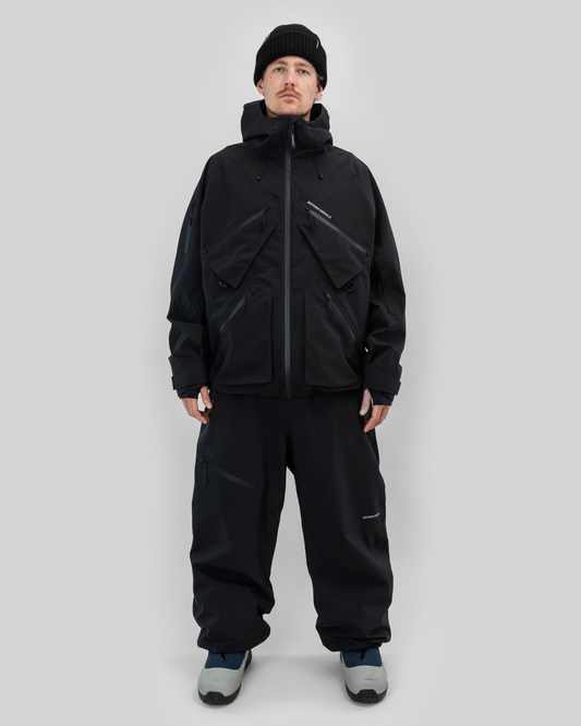 Beyond Medals X Jacket 3L Black Snowboard Jacket