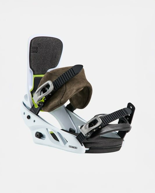 burton fixation snowboard Burton Lexa X LTD Green /White / Black Snowboard Bindings – Behind The Pines