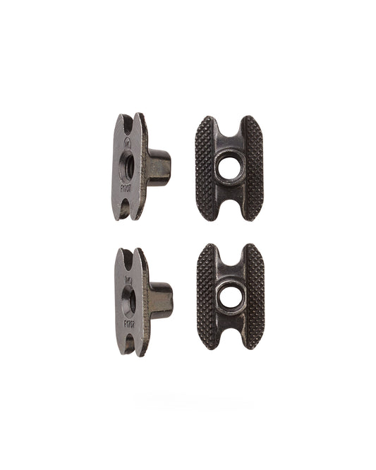 Burton M6 Channel Inserts Set of 4 Black