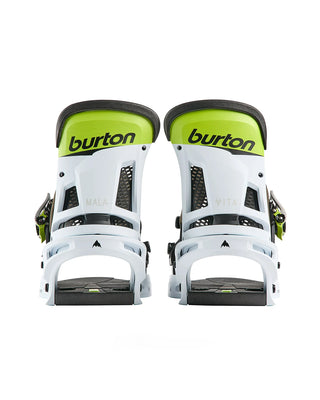 Burton Malavita Re:Flex Green / White / Black Snowboard Bindings