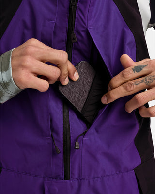 Burton Men's Reserve GORE-TEX 2L Bib Pants Violet / True Black