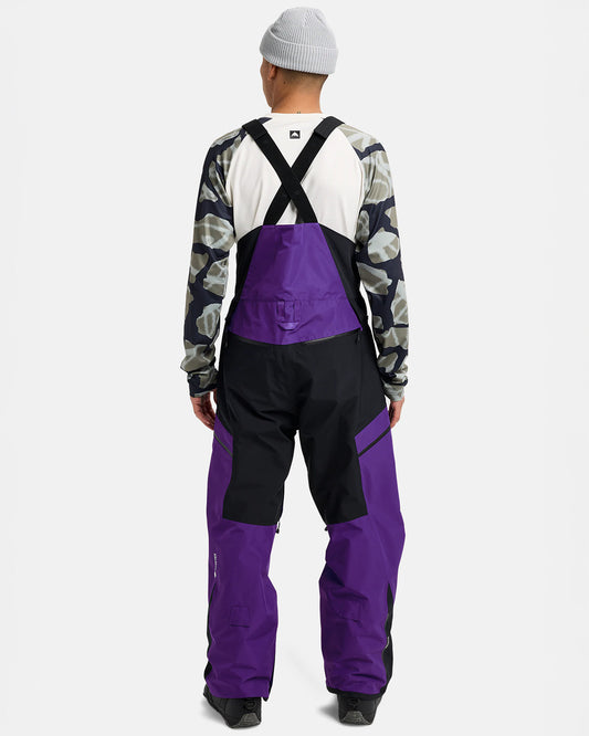 Burton Men's Reserve GORE-TEX 2L Bib Pants Violet / True Black