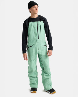 Burton Men's [ak]® Freebird GORE‑TEX 3L Stretch Bib Pants Soft Sage