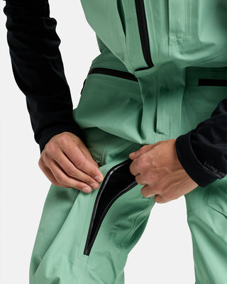 Burton Men's [ak]® Freebird GORE‑TEX 3L Stretch Bib Pants Soft Sage