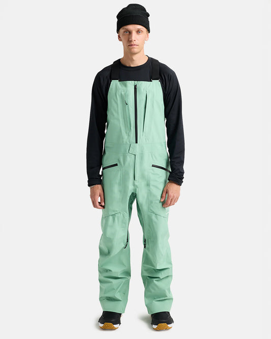 Burton Men's [ak]® Freebird GORE‑TEX 3L Stretch Bib Pants Soft Sage