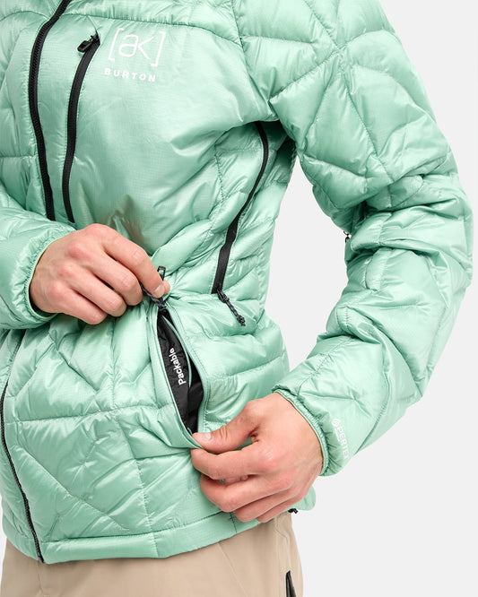 Burton Men's [ak]® Baker Hooded Down Jacket Soft Sage