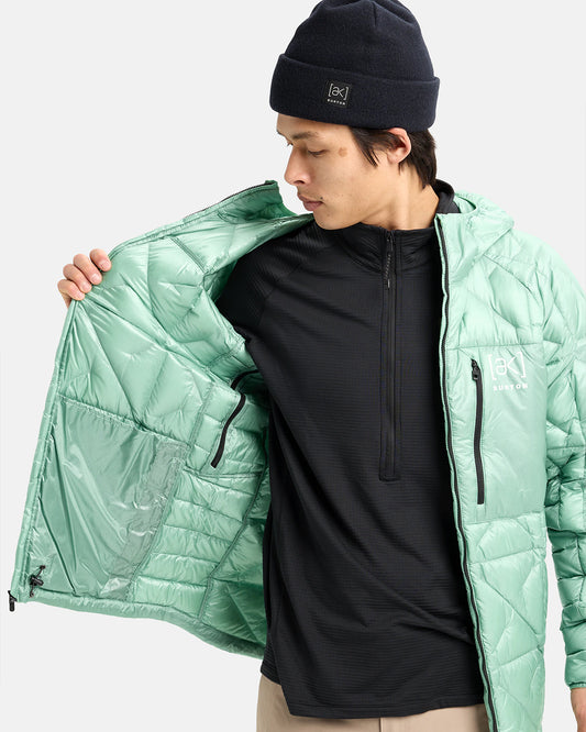 Burton Men's [ak]® Baker Hooded Down Jacket Soft Sage