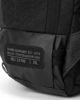 Dakine Heli 2.0 Pro Backpack 20L Black – product view