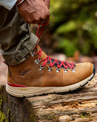 Danner Mountain 600 M's Leaf 4.5" GORE-TEX Grizzly Brown / Rhodo Red