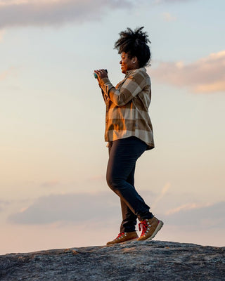 Danner Mountain 600 Womens Leaf 4.5" Gore-Tex Grizzly Brown / Rhodo Red